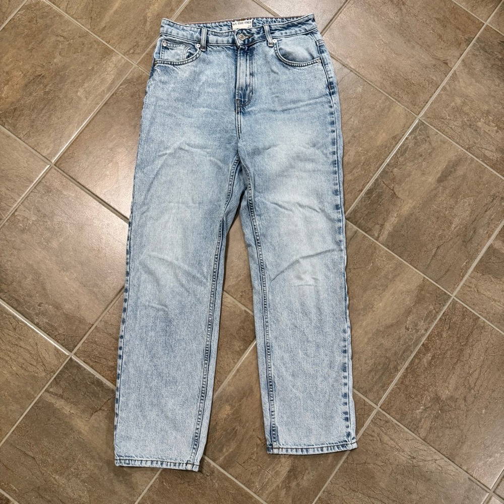 We The Free the Pacifica high rise slim straight leg jeans